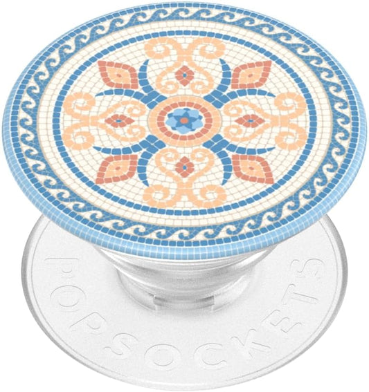 PopSockets Phone Grip with Expanding Kickstand, Adhesive Grip - Portofino Tile