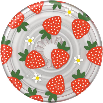 PopSockets Plant-Based Phone Grip with Expanding Kickstand, Adhesive Grip, Eco-Friendly - Berries and Cream