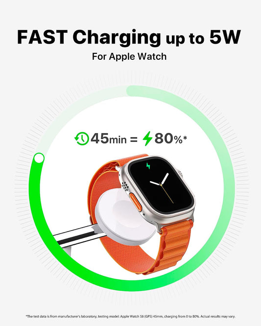3 in 1 Wireless Charging Station for Apple Device: Fast Charging Station for iPhone and Watch with MagSafe, Stable Charger Stand for iPhone 12-16 & iWatch & AirPods