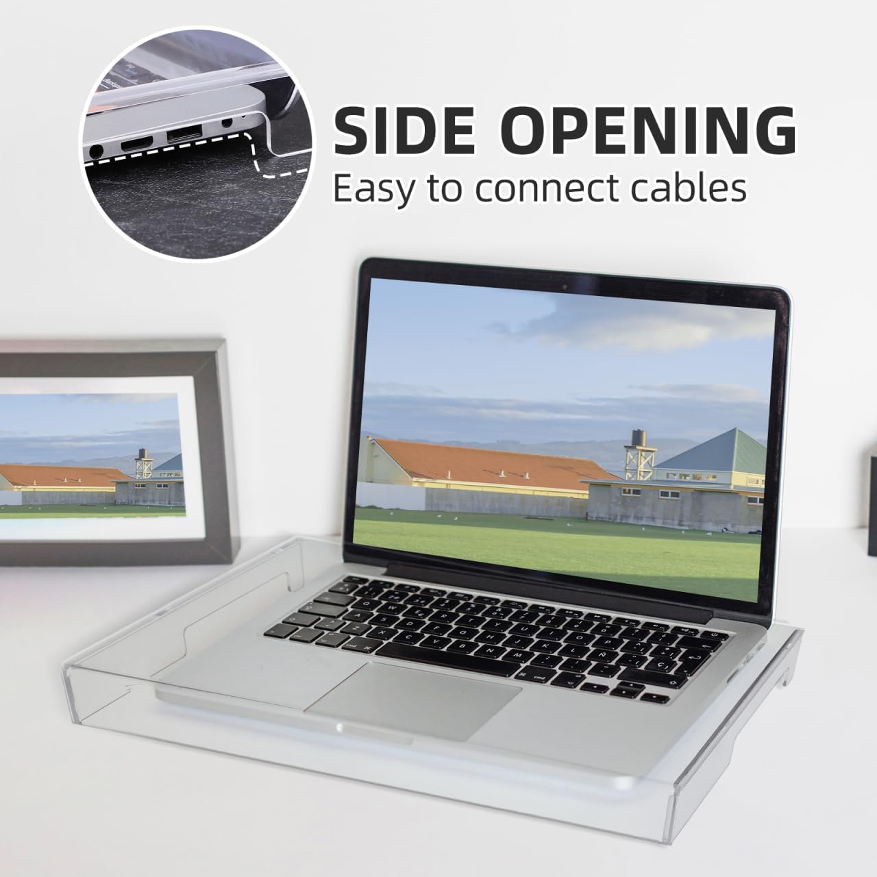 Gadpiparty Acrylic Keyboard Cover Clear Waterproof Laptop Keyboard Protector Computer Mechanical Keyboard Accessories 15.6 Inch