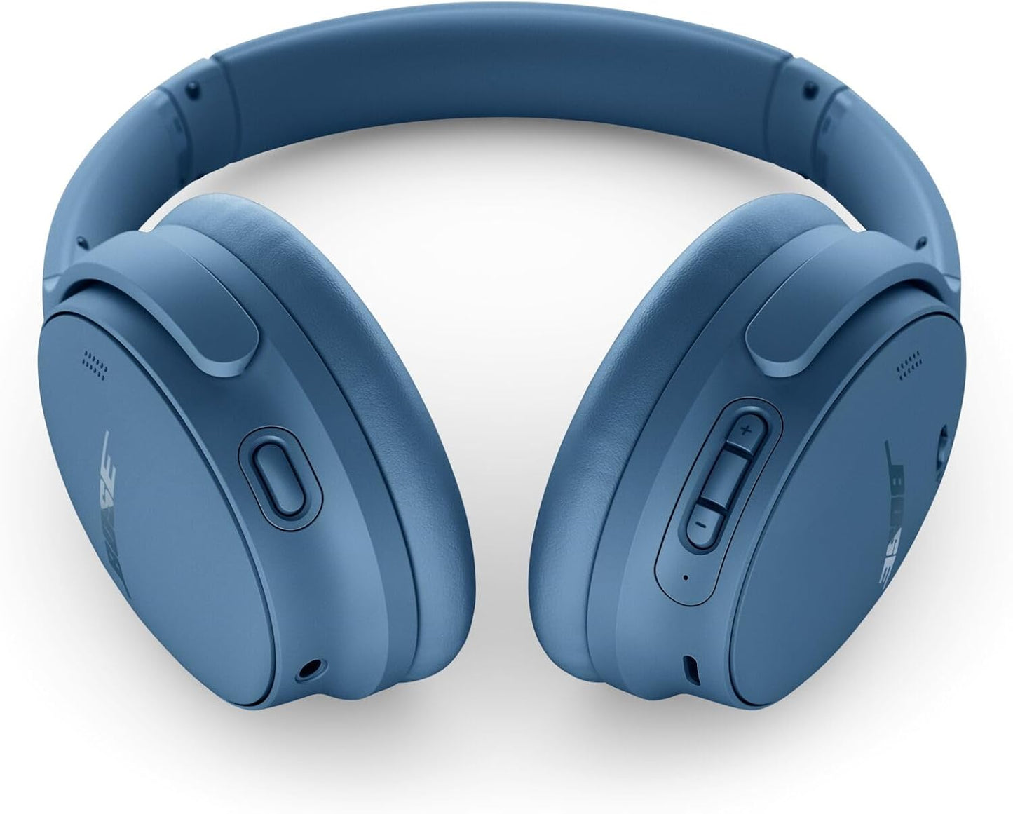 Bose QuietComfort Bluetooth Headphones, Wireless Headphones with Active Over Ear Noise Cancelling and Mic, Deep Bass, Up to 24 Hours of Playtime, Blue Dusk - Limited Edition Color