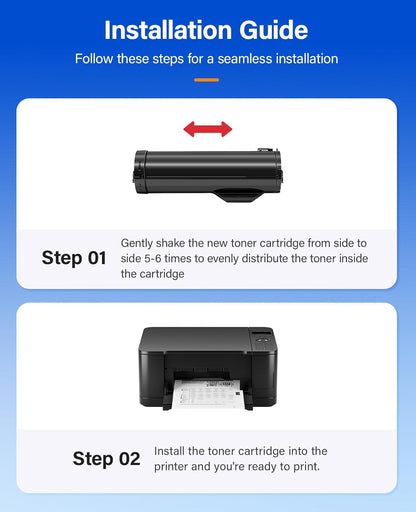 VersaLink B400 B405 106R03582 Black Toner Cartridge 2-Pack Replacement for Xerox 106R03580 106R03584 Toner Compatible with Xerox VersaLink B400 B400N B400DN B405 B405N B405DN Laser Printer Ink Copier