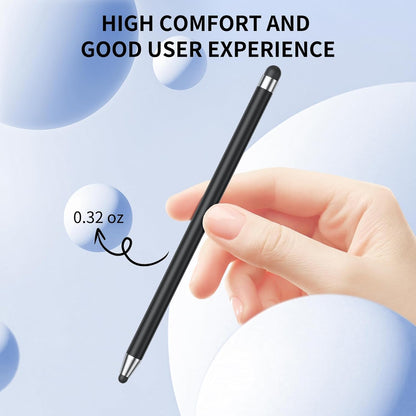 Stylus (10Pcs), Stylus Pen for Touchscreen, High Precision and Sensitivity Stylus Pen for Android Smartphone and Tablets, Compatible with Capacitive Touch Screen (Light Cyan)