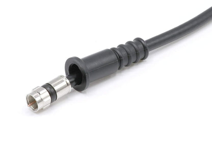 THE CIMPLE CO Coaxial Cable Weather RG6 Connectors RG59 Ends Coaxial Boots - Weatherproof (Black) - Pack of 25