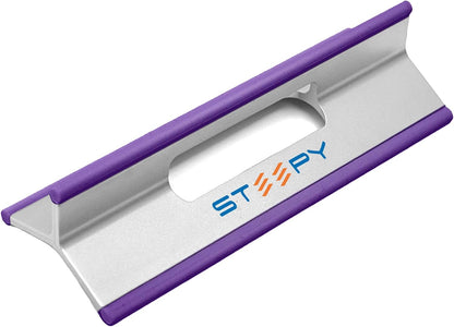 Steepy Portable Laptop Stand for Desk – Adjustable Height, & Portable Laptop Holder – Ergonomic Computer Stand for Cooling & Comfort – Slip-Proof, Sturdy Design – Universal Fit for 13-17 Inch Devices