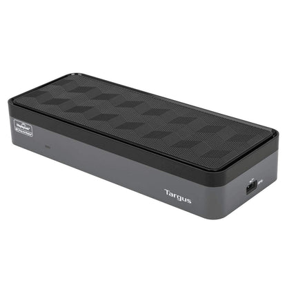 Targus USB C Universal Docking Station with Quad 4K(QV4K), Docking Station Single 5K/Quad 4K UHD Display,USB C Laptop Docking Station with 4 DisplayPort or 4 HDMI Ports/100W Power Delivery(DOCK570USZ)