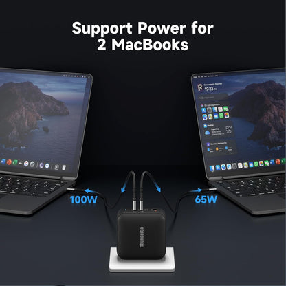 240W GaN Charger, 4-Port USB C Fast Charging Station with 140W Max PD 3.1 Port, Compact Travel Wall Adapter for MacBook Pro/Air M3/M2/M1, Laptops, iPhone 15/14, Galaxy S24/S23, iPad, Steam Deck