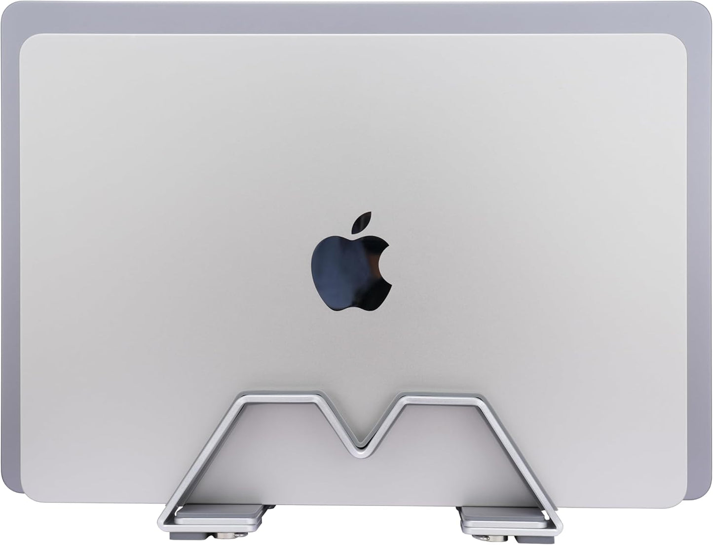 Adjustable Dual Vertical Laptop Stand - Supports 2 Devices Holder, Fit for All Laptops(10-30mm Thickness) - Fashion Design, Adjustable Width, Anti-Slip & Scratch-Resistant, Patented Design