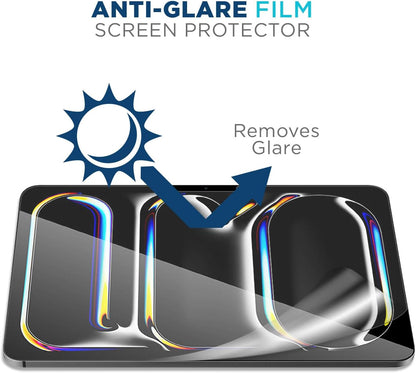 Tech Armor Matte Anti-Glare Film Screen Protector for iPad Air 13 (2025) and iPad Pro 13 Inch 2024 - Perfect for Drawing, Writing, and Note-taking like on Paper 2 Pack