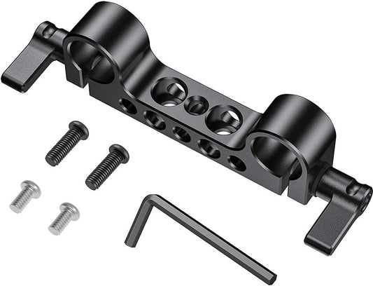 SmallRig Super Lightweight Railblock, 15mm Rod Clamp with 1/4"-20 Thread for Sony, Canon and Other DSLR Camera Rig Shoulder Support System - 942