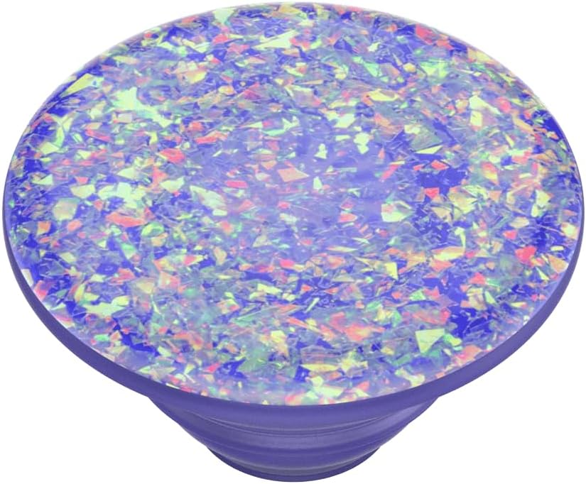 PopSockets Phone Grip with Expanding Kickstand, Adhesive Grip - Ice Purple