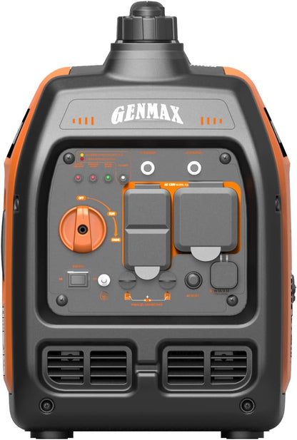 GENMAX Generator，EPA Compliant, Eco-Mode Feature, Ultra Lightweight for Backup Home Use & Camping