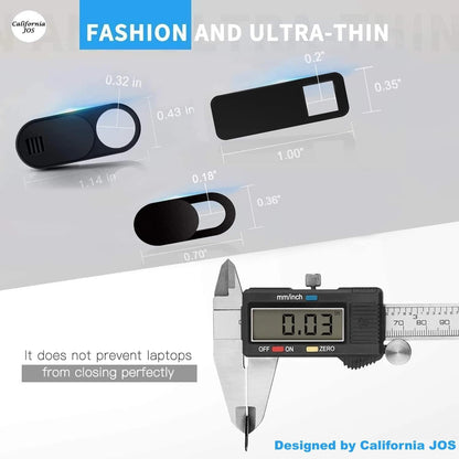 12 PCS Ultra-Thin Webcam Cover Slide for Laptop iPhone iPad MacBook Pro Computer iMac Cell Phone(Tesla Model 3/Y Interior Cabin Camera) PC Accessories Camera Blocker Slider, Great for Privacy