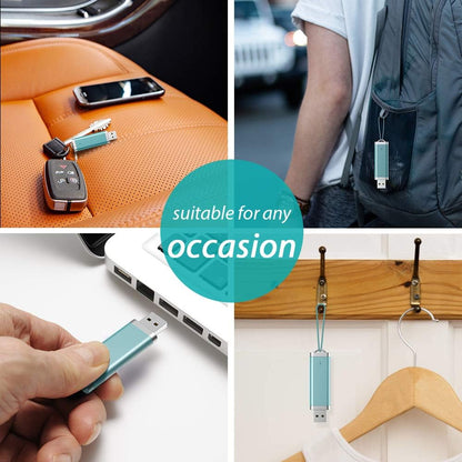 KEXIN 3 Pack 64GB Flash Drive USB Drive Thumb Drive 64 GB USB Flash Drive Jump Drive 64G Flash Drives Photo Memory Stick Pen Drive Zip Drive Pink Yellow Blue