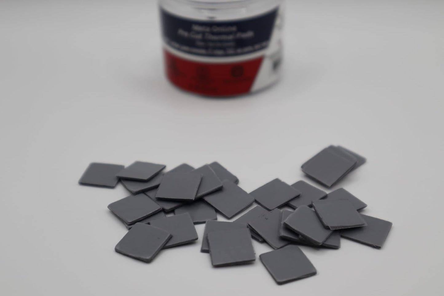 100 Pcs Pre-Cut Thermal Pads for Game Consoles, PS5 Ram, Memory, Computer Rams, Laptop IC Chips, Mosfets Coils Wide Applicable Pack of 100 / 12x12x1mm