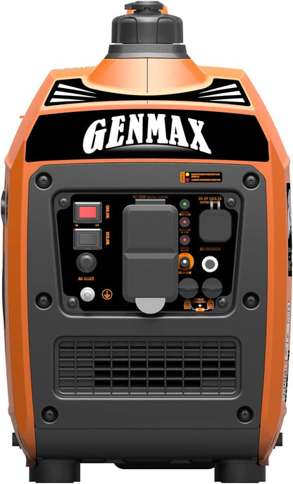 GENMAX Generator，EPA Compliant, Eco-Mode Feature, Ultra Lightweight for Backup Home Use & Camping
