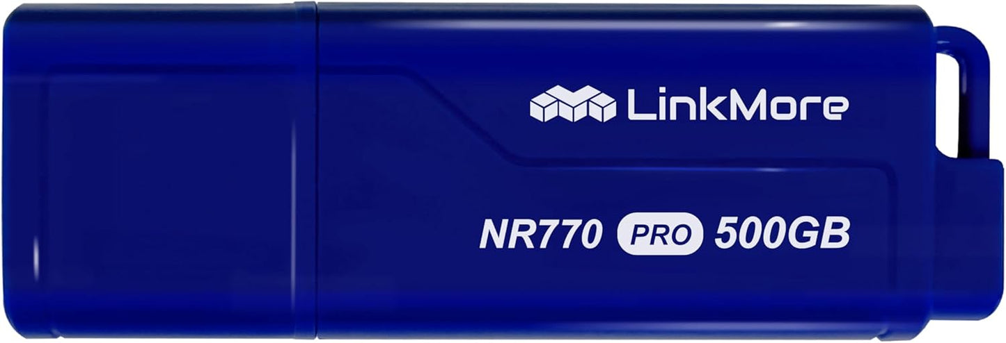 LinkMore NR770 500GB USB 3.2 Gen2 Flash Drive, Read Speed up to 1000MB/s, Write Speed up to 800MB/s, Thumb Drive