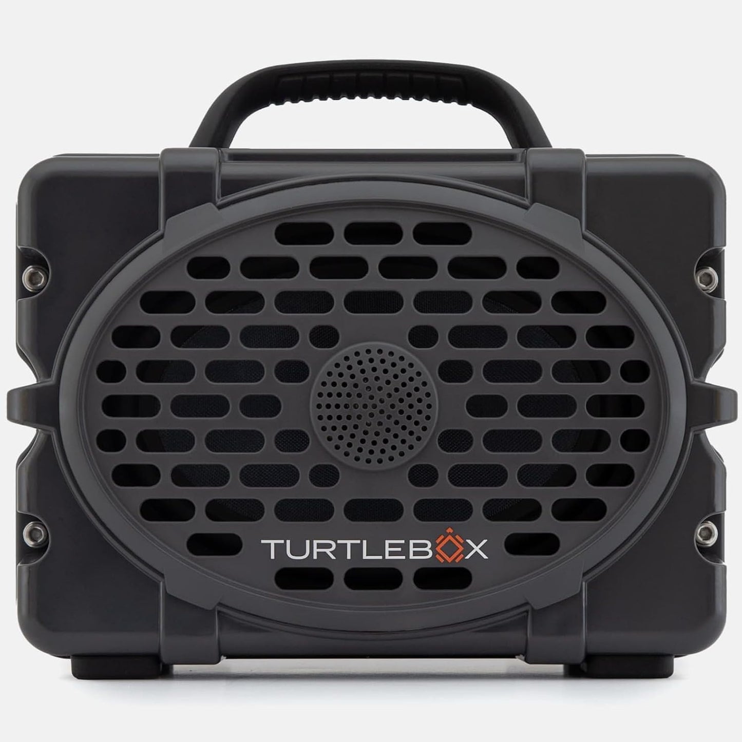 Turtlebox Original Gen 3: Portable Outdoor Bluetooth Speaker – Ultra-Loud (120dB), Waterproof (IP67), Rugged, Impact-Resistant, 3-Day Battery | Party Mode: Unlimited Pairing for Stereo Sound, Gray