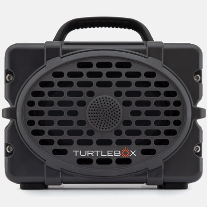 Turtlebox Original Gen 3: Portable Outdoor Bluetooth Speaker – Ultra-Loud (120dB), Waterproof (IP67), Rugged, Impact-Resistant, 3-Day Battery | Party Mode: Unlimited Pairing for Stereo Sound, Gray