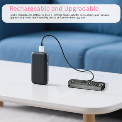 for Canon Rechargeable Camera Remote Control,Wireless Shutter Release Compatiable with EOS R,R5,R6,R50,R100,M6 Mark II,G5X Mark II,G7X Mark III,Rebel T7i,T8i,SL2,SL3,M50,M200;Replaces BR-E1
