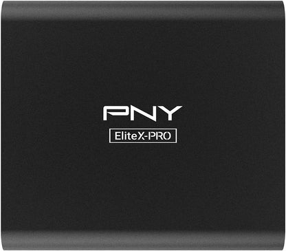 PNY EliteX-PRO 4TB USB 3.2 Gen 2x2 Type-C Portable Solid State Drive (SSD) – (PSD0CS2260-4TB-RB)
