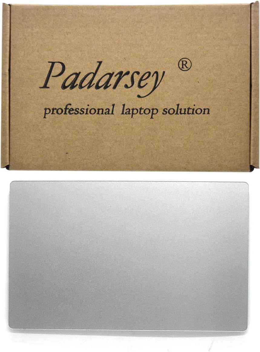 Padarsey Replaceme Trackpad Touchpad for MacBook Pro Retina 15" Unibody A1707 Touch Pad (Fit 2016-2017 Version) (A1707 2016-2017 15" (Silver))