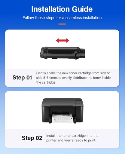 VersaLink C600 C605 Toner Cartridge 4-Pack Extra High Capacity Replacement for Xerox 106R03919 106R03916 106R03917 106R03918 Compatible with Xerox VersaLink C600 C605 Printer Black Cyan Magenta Yellow