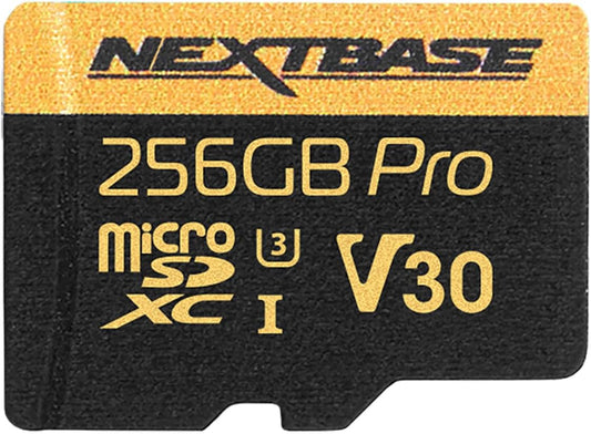 NEXTBASE Acc – Series 2 – 256GB U3 Micro SD Card with Adapter
