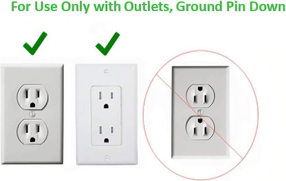 Sleek Socket Original & Patented Flat Ultra-Thin Outlet Concealer with Extension Cord Kit, Multi Outlets Power Strip, Ideal for Home Improvement, Hide Bulky and Messy Cords, 3ft