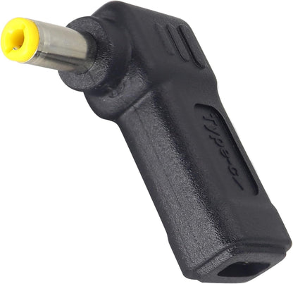 90W PD USB C to DC5525 Power Converter Type to DC 5525 Laptop Charging Adapter 19V 4A Type C Female to DC 5.5 x 2.5mm Male Power Adapter for Studio and Travel [PD-5525]