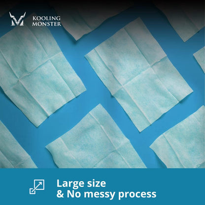 KLEAN-01, Thermal Paste Remover, No Impurities Thermal Compound Cleaning Wipes, Grease Cleaner for CPU/GPU/PS4/XBOX/Heatsink, Inc. Gloves (20 Wipes)