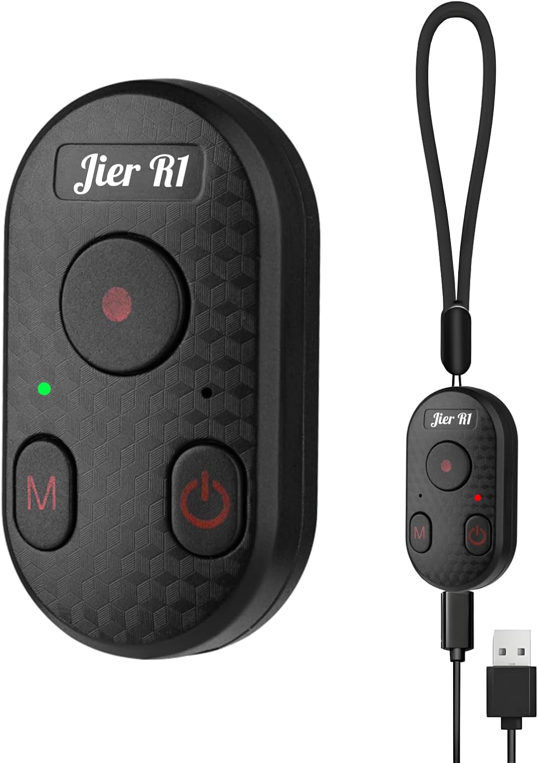 Bluetooth Camera Remote Control for iPhone, GoPro Camera Shutter Remote with Type-C Charging - 65ft Range - Instant Pairing - Compatible with iPhone 12-17 Pro Max, GoPro 8-12, iPad, Android