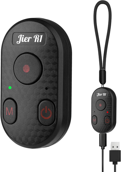 Bluetooth Camera Remote Control for iPhone, GoPro Camera Shutter Remote with Type-C Charging - 65ft Range - Instant Pairing - Compatible with iPhone 12-17 Pro Max, GoPro 8-12, iPad, Android