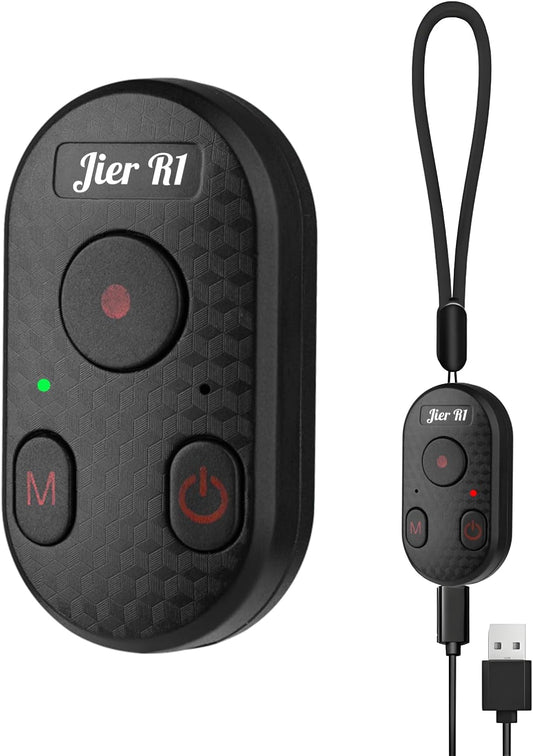 Bluetooth Camera Remote Control for iPhone, GoPro Camera Shutter Remote with Type-C Charging - 65ft Range - Instant Pairing - Compatible with iPhone 12-17 Pro Max, GoPro 8-12, iPad, Android