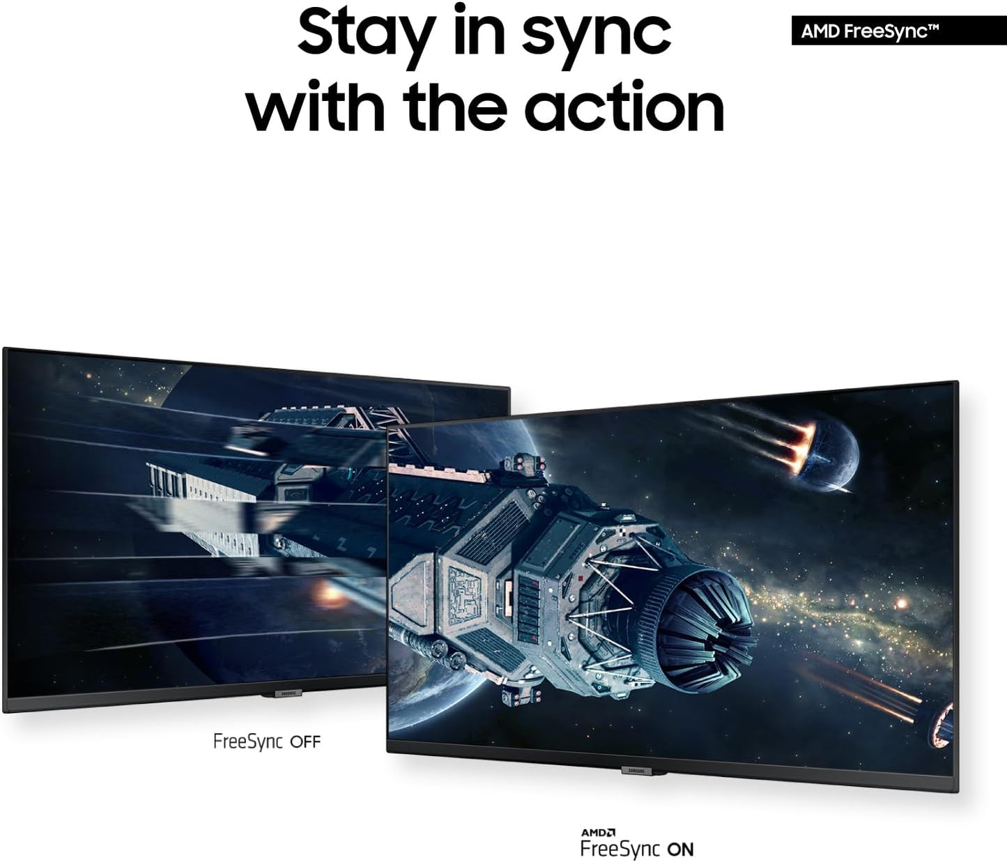 SAMSUNG 34" ViewFinity S50GC Series Ultra-WQHD Monitor, 100Hz, 5ms, HDR10, AMD FreeSync, Eye Care, Borderless Design, PIP, PBP, LS34C502GANXZA, 2023, Black