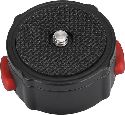CAMVATE Quick Release Tripod Head Base Mount with 1/4"-20 Thread Screw Connector-3020