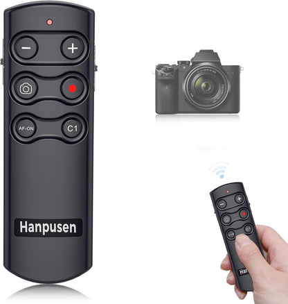 for Sony Wireless Camera Remote Control Shutter Release Compatible with Sony A7C,A7III,ZV-1,ZV-E10,ZV-1F,A6100,A6400,A6700,A7IV,RX100 VII,A9,A9 II,DSC-RX0 II,DSC-RX100 VII,Replace RMT-P1BT