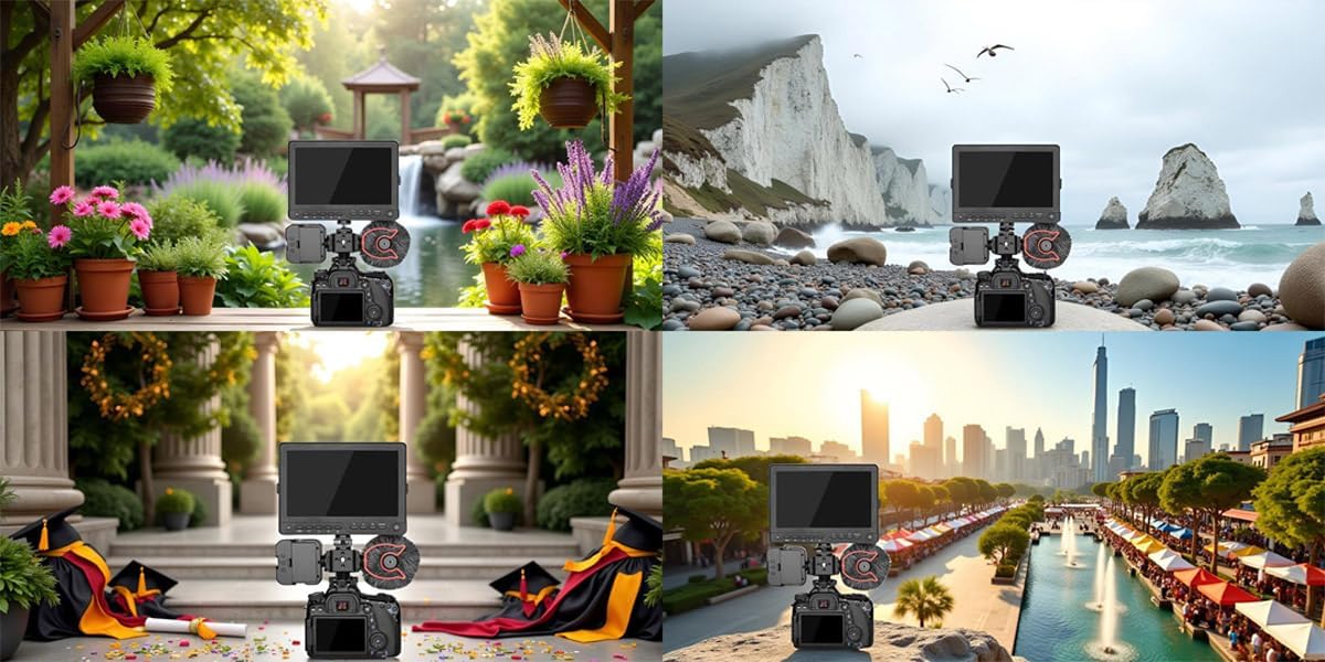 Cold Shoe Mount Adapter,Cold Shoe Extension - Triple Shoe Mount Extender for Camera,Monitor,Flash Accessories, Bracket for Led Lights,Microphones,Audio Recorder,Video Camera,Cage Accessories