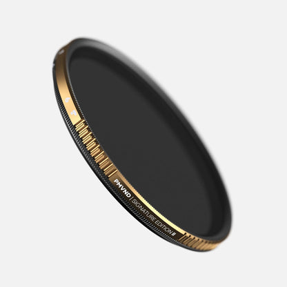 PolarPro 95mm Peter McKinnon VND Camera Filter - 6-9 Stop Variable Neutral Density Lens Filter for DSLR/Mirrorless Professional Video – PMVND Signature Edition II for Cinematic Shutter Speed Control