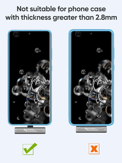 CableCreation USB C to 3.5mm Headphone and Charger Adapter, 2 in 1 Type-C to 3.5mm Audio Hi-Res with PD Fast Charge, USB C to Aux with Charging Dongle for iPhone 16 15 Pro Max, Galaxy 24+, Pixel, iPad