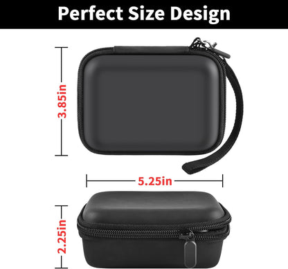 Portable Charger Power Bank Case for 2PCS Swyop/for Feob/for Charmast/for JEJILL/for LanLuk/for VEGER/for iWALK/for Taegila/for Kuulaa and More Small Charging Battery Pack - Bag Only (Black)