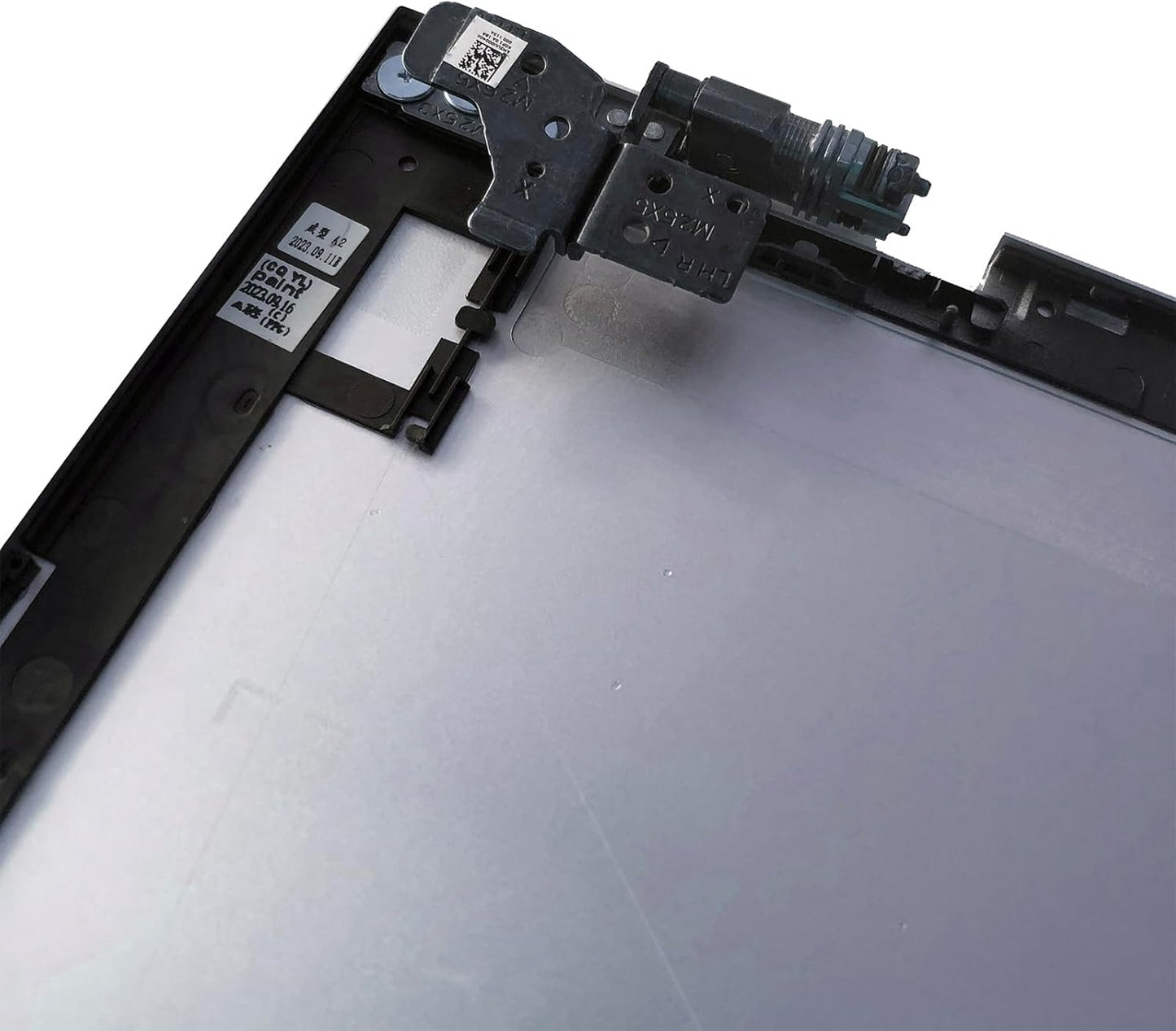 Replacement Laptop LCD Cover Back Rear Top Lid with Hinges for HP Envy X360 15-ED 15M-ED 15T-ED L93203-001 L93204-001 (Silver)