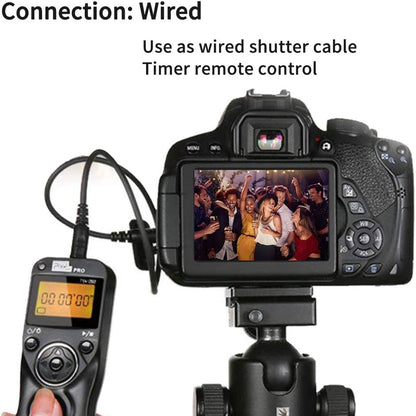 Wireless Remote Shutter Compatible for Nikon, Pixel TW-283 DC2 Wireless Shutter Release Remote Control Compatible for Nikon Z7 Z6 Df D90 D7500 D3300 D3100 D3200 D5000 D5500 D7200 D7000 D600 D750