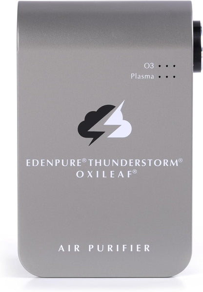 EdenPURE Thunderstorm III Air Purifier – Small Plug-In Ozone Generator & Ionizer – Eliminates Odors, Pet Smells, Smoke, Mold – Filter-Free Portable Cleaner for Home, Travel, Car, Office Use