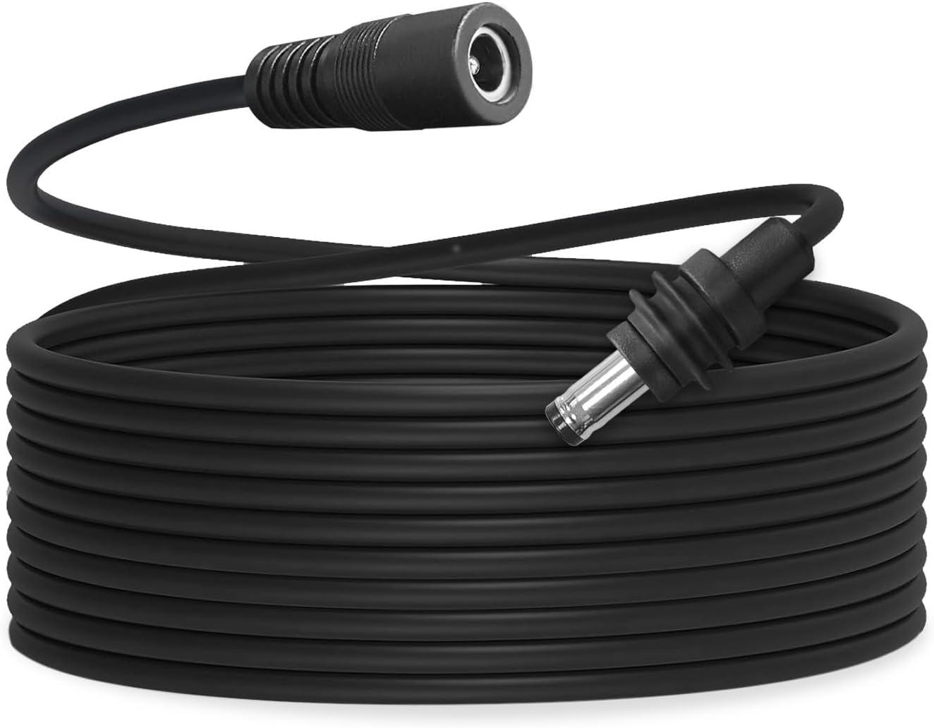 DC5521 Power Extension Cable for Starlink Mini,10FT 25FT 50FT 16AWG DC 5.5mm*2.1mm Cord for Starklink Mini Work with 20V/65W+ PD Source (50FT Female to Male)