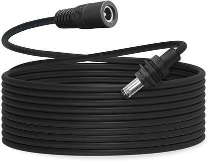 DC5521 Power Extension Cable for Starlink Mini,10FT 25FT 50FT 16AWG DC 5.5mm*2.1mm Cord for Starklink Mini Work with 20V/65W+ PD Source (50FT Female to Male)