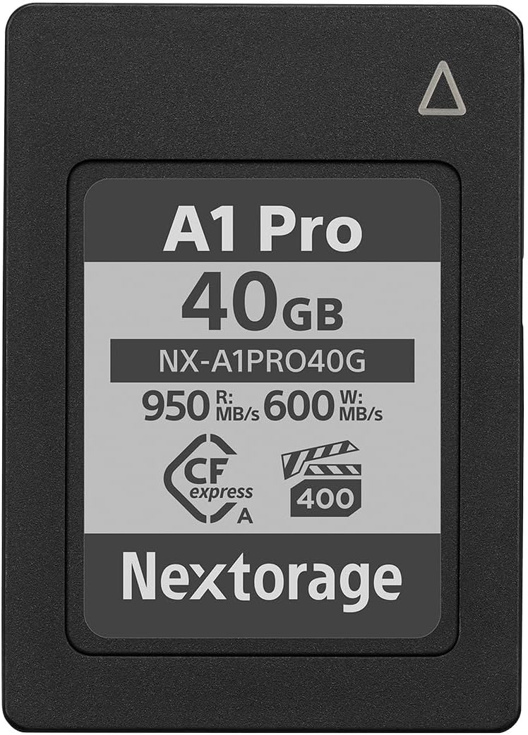 Nextorage Japan CFexpress Type A Card NX-A1PRO 40GB VPG 400 Urtla Fast Read 950MB/s Write 600MB/s