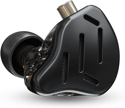 CCA KZ Zax in Ear Monitor Headphones 16 Units 7BA 1DD Hybrid Drivers HiFi IEM Earphones High Clarity Metal Gaming Earbuds with 2 Pin Detachable Cable