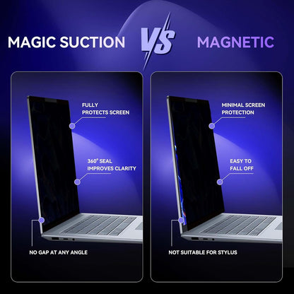 Privacy Screen for Surface Laptop 6/5/4/3-15 Inch, Removable Computer Screen Anti-Spy Filter Shield for Microsoft Surface Laptop 15in