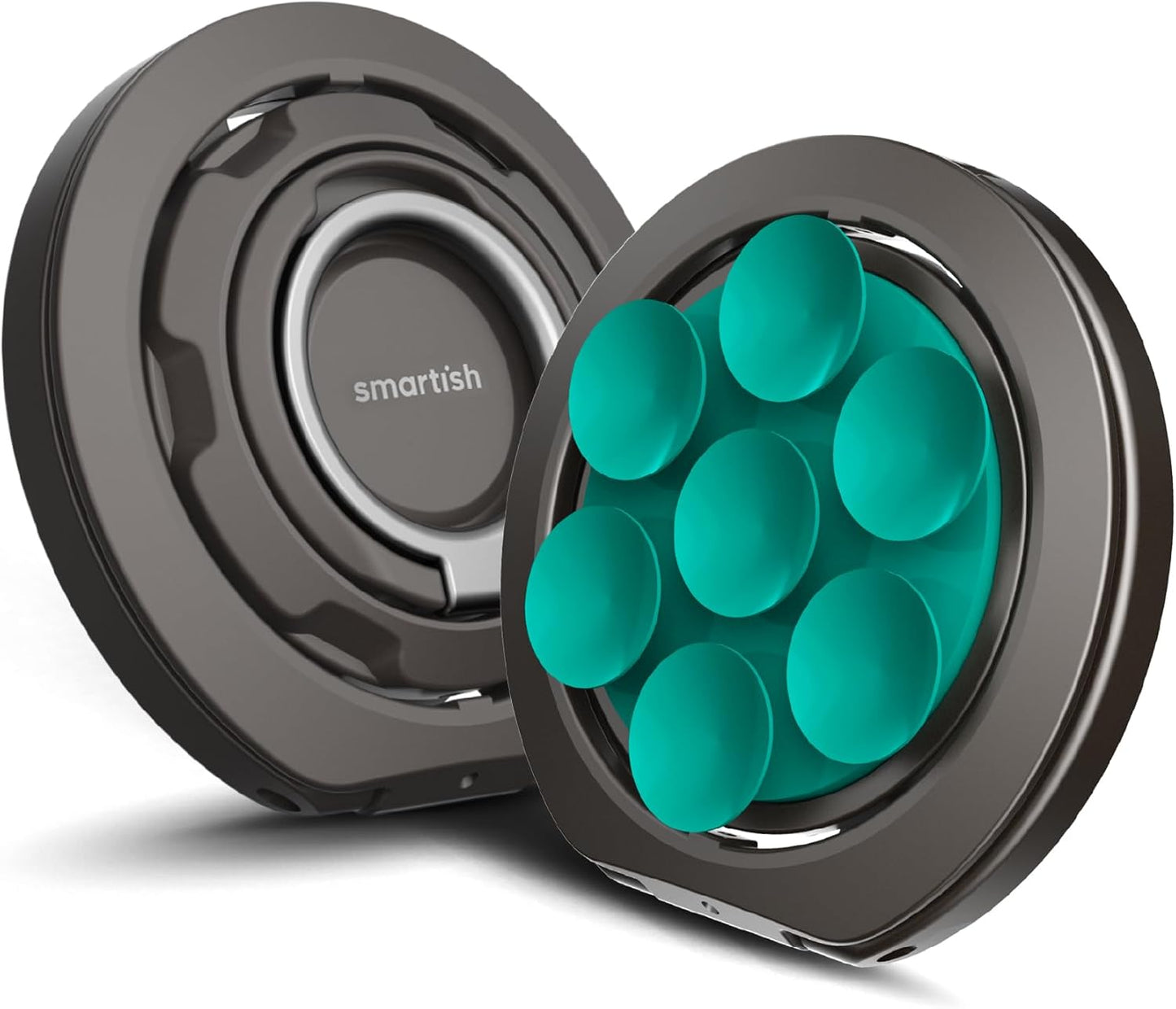 Smartish® MagSafe Suction Mount - WallFlower - 3 in 1 Reversible Magnetic Phone Grip Finger Loop, Suction Mount, Kickstand w/Universal MagSafe Adapter Kit for Apple iPhone - So Jaded